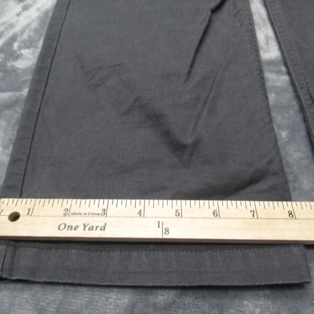 The North Face Pants Men 34x29 Short Gray Baggy Wide Leg Boot iking Gorpcore - Picture 13 of 15